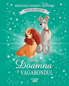 Coperta cărții Doamna si vagabondul. Biblioteca magica Disney