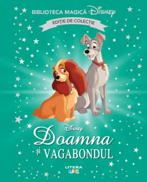 Coperta cărții Doamna si vagabondul. Biblioteca magica Disney