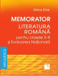 Coperta cărții Memorator. Literatura română pentru clasele 5-8 și Evaluarea Națională