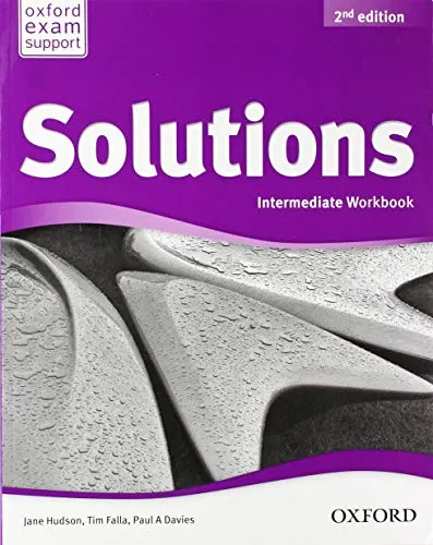 Coperta cărții Solutions 2nd Edition Intermediate Workbook- REDUCERE 50%