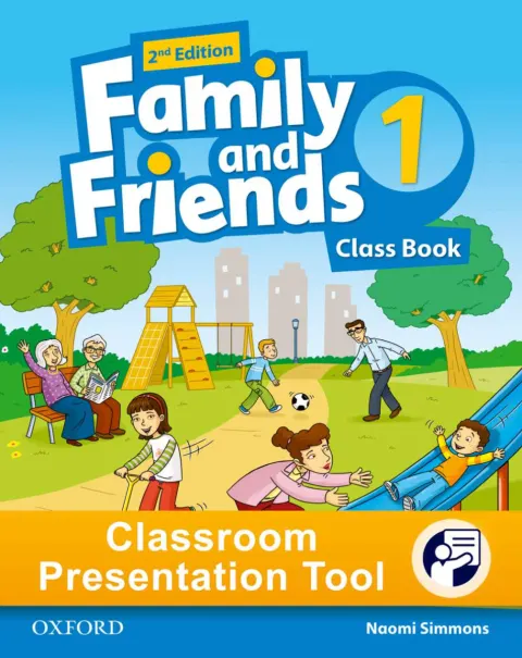 Coperta cărții Family and Friends 2E Level 1 Class Book Classroom Presentation Tool