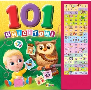 Coperta cărții Carte cu sunete. 101 Ghicitori