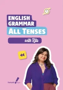 Coperta cărții English Grammar. All Tenses. With Rita