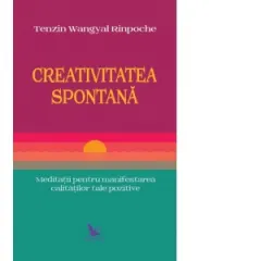 Coperta cărții Creativitatea spontana. Meditatii pentru manifestarea calitatilor tale pozitive