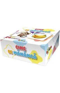 Coperta cărții Cine ce mananca. 24 jetoane