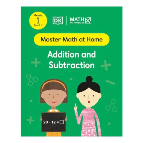 Coperta cărții Math - No Problem! Addition and Subtraction, Grade 1 Ages 6-7