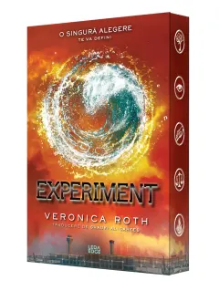 Coperta cărții Experiment (al treilea volum al seriei „Divergent”)