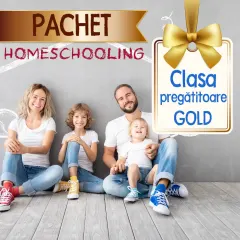 Coperta cărții Pachet Homeschooling Clasa Pregatitoare Gold