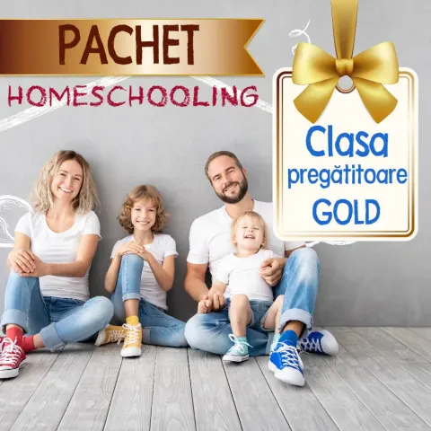 Coperta cărții Pachet Homeschooling Clasa Pregatitoare Gold