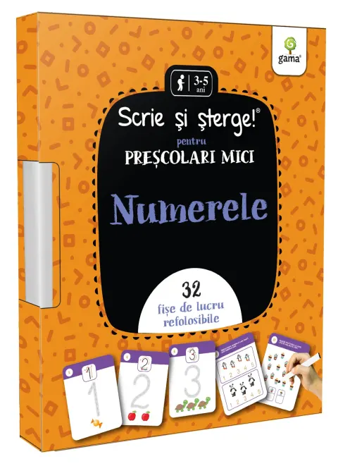 Coperta cărții Numerele pentru prescolari mici