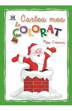 Coperta cărții Cartea mea de colorat: Mos Craciun