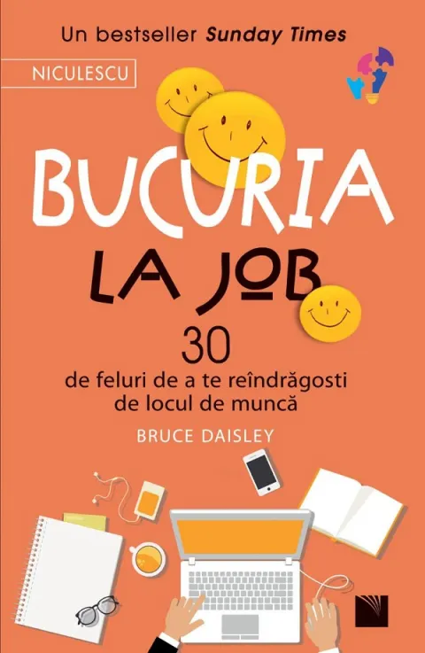 Coperta cărții Bucuria la job