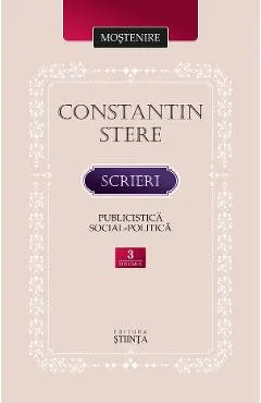 Coperta cărții Scrieri. Publicistica social-politica Vol.3