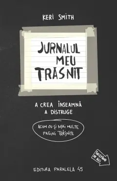 Coperta cărții Jurnalul meu trasnit... in alb si negru