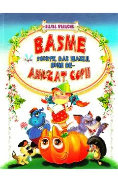 Coperta cărții Basme scurte, dar hazlii, bune de-amuzat copii