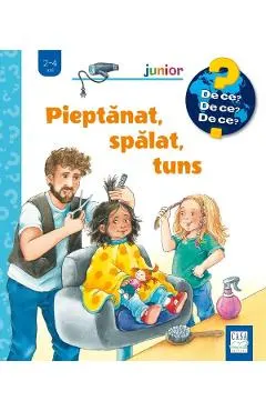 Coperta cărții Pieptănat, spălat, tuns