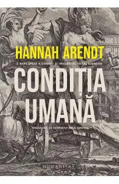 Coperta cărții Conditia umana