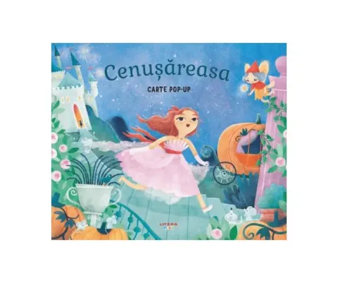 Coperta cărții Cenusareasa. Carte Pop-up