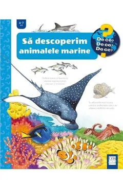 Coperta cărții Sa descoperim animalele marine