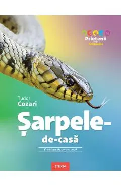 Coperta cărții Sarpele-de-casa. Enciclopedie pentru copii