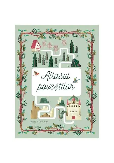 Coperta cărții Atlasul povestilor