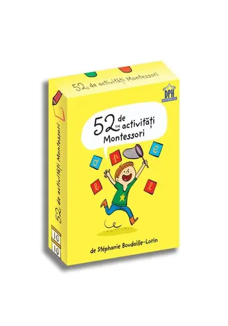Coperta cărții 52 de activitati Montessori