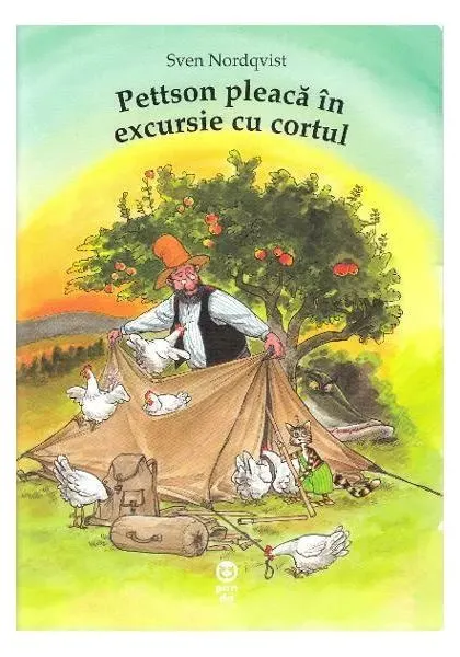 Coperta cărții Pettson pleacă în excursie cu cortul