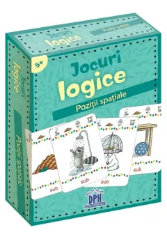 Coperta cărții Jocuri logice - Pozitii spatiale