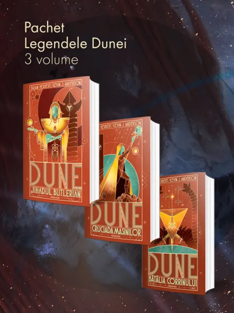 Coperta cărții Pachet Legendele Dunei 3 vol