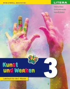 Coperta cărții Arte vizuale si abilitati practice. Manual in limba germana. Clasa a III-a