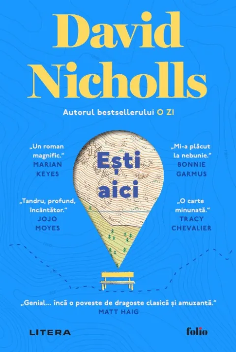 Coperta cărții Esti aici