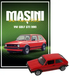 Coperta cărții VW Golf GTI MK1. Masini de neuitat. Numarul 7