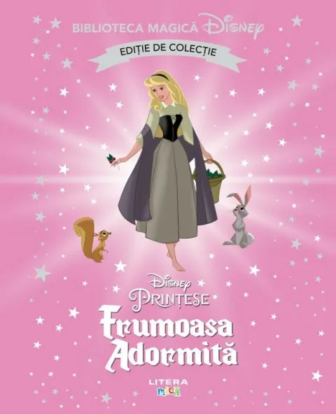 Coperta cărții Frumoasa Adormita. Disney. Biblioteca magica. Editie de colectie