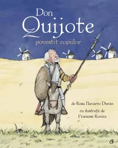 Coperta cărții Don Quijote povestit copiilor