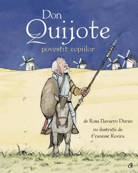 Coperta cărții Don Quijote povestit copiilor