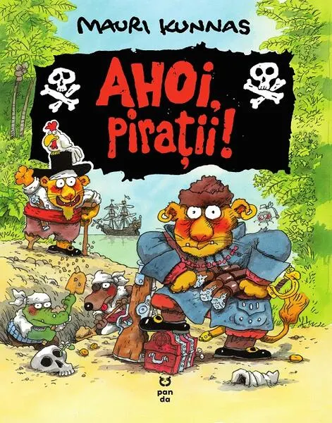 Coperta cărții Ahoi, pirații!
