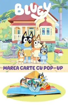 Coperta cărții Bluey - Marea carte cu Pop-Up