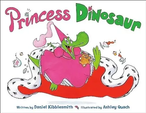 Coperta cărții Princess Dinosaur