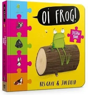 Coperta cărții Oi Frog! Jigsaw Book