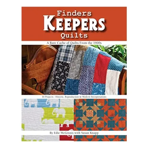 Coperta cărții Finders Keepers Quilts