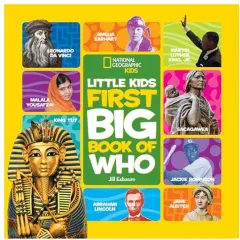 Coperta cărții Little Kids First Big Book of who
