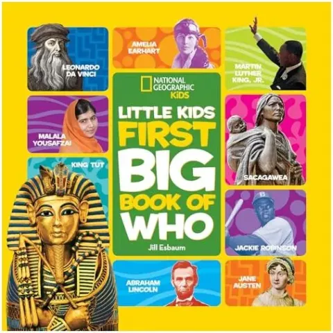Coperta cărții Little Kids First Big Book of who