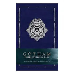 Coperta cărții Gotham Hardcover Ruled Journal