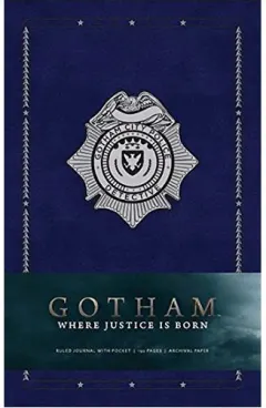 Coperta cărții Gotham Hardcover Ruled Journal
