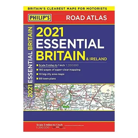 Coperta cărții Philip's Complete Road Atlas Britain and Ireland