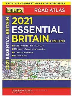 Coperta cărții Philip's Complete Road Atlas Britain and Ireland