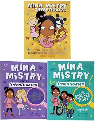 Coperta cărții Mina Mistry Sort Of Investigates Series 3 Books Collection Set