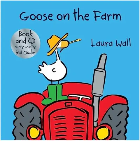 Coperta cărții Goose Goes on the Farm (w/ CD)