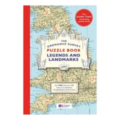 Coperta cărții Ordanance Survey Puzzle Book: Legends & Landmarks