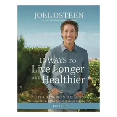 Coperta cărții 15 Ways to Live Longer and Healthier Study Guide